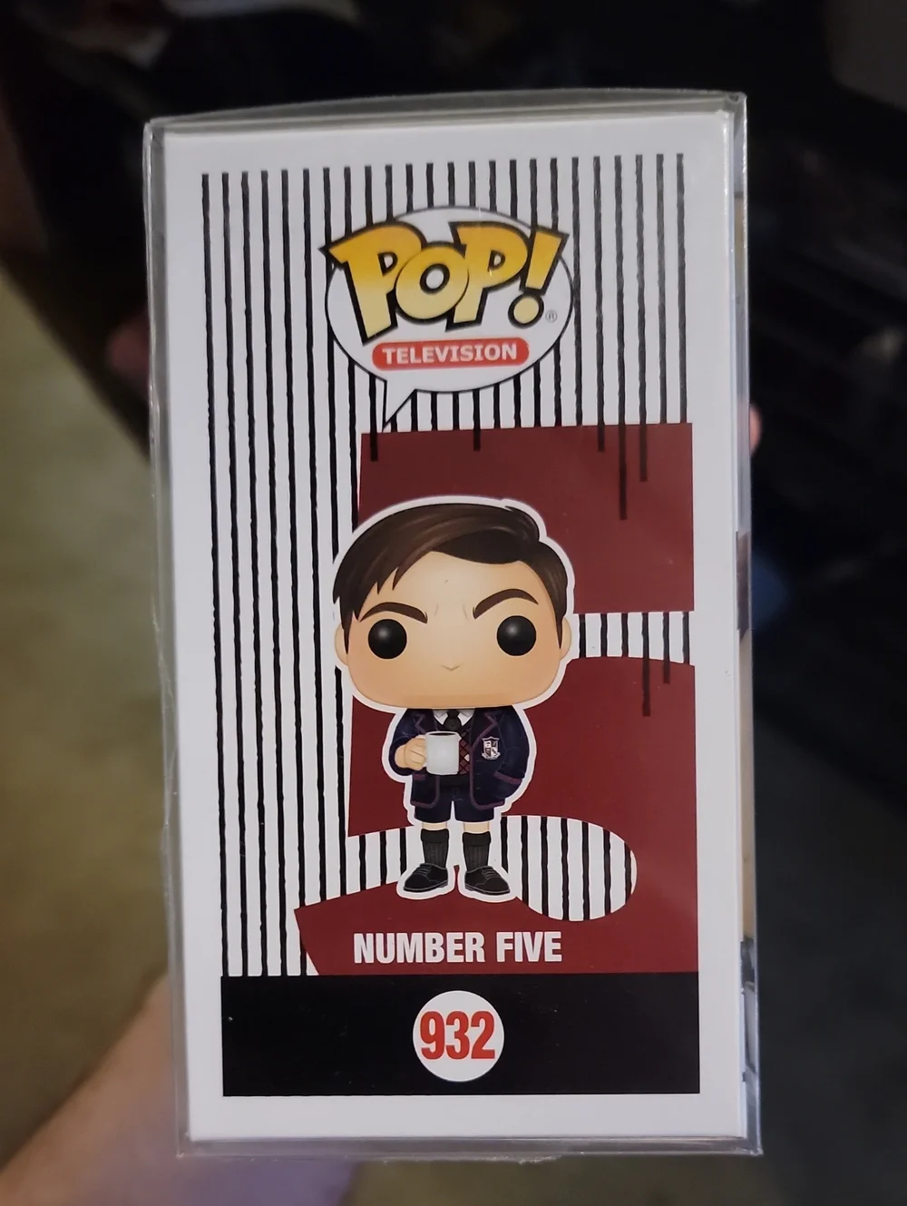 Funko Pop! Television The Umbrella Academy Number Five - Black Chase Edition